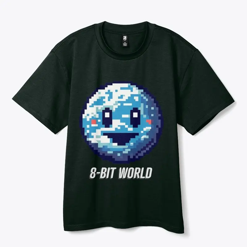 Discord Series #1: 8-Bit World Heavy Tee